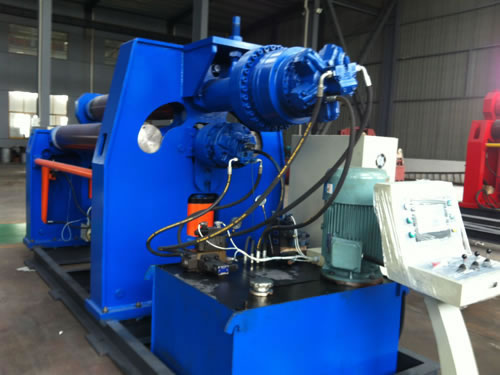CNC Four Roller Plate Rolling Machine